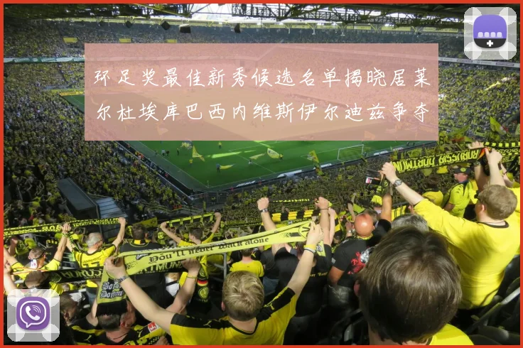 环足奖最佳新秀候选名单揭晓居莱尔杜埃库巴西内维斯伊尔迪兹争夺荣誉